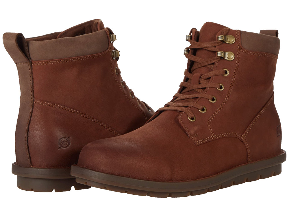 BORN Sean Brown Full Grain Men's Boot Leather 12 M